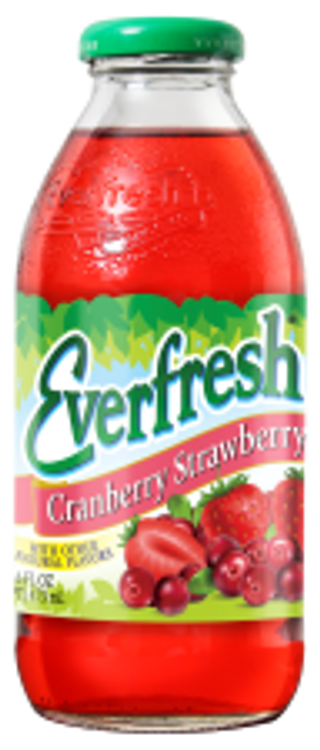 Everfresh Cranberry/Strawberry Juice 12/16 oz