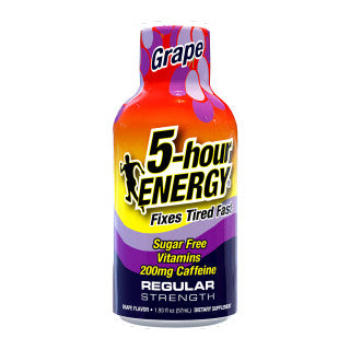 5-Hour Energy Regular Grape 12 ct