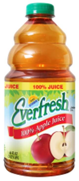 Everfresh Apple Juice 6/64 oz
