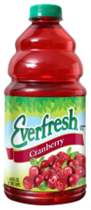 Everfresh Cranberry Juice 6/64 oz