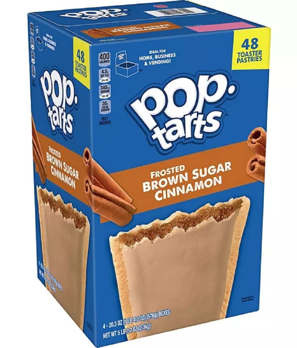 Pop-Tarts, Frosted Brown Sugar Cinnamon (48 ct.)