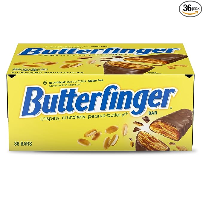 Butterfinger Candy Bars 36ct