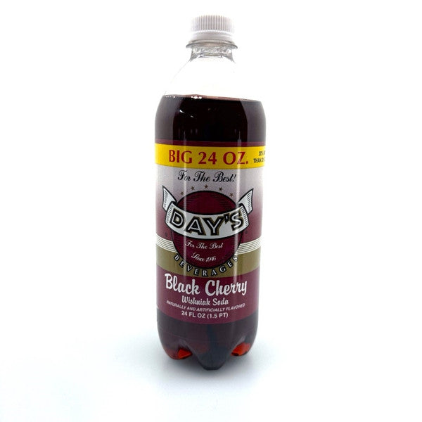 Day's Soda Black Cherry 24/24 oz