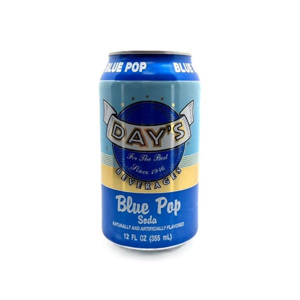 Day's Soda Blue Pop 24/12 oz