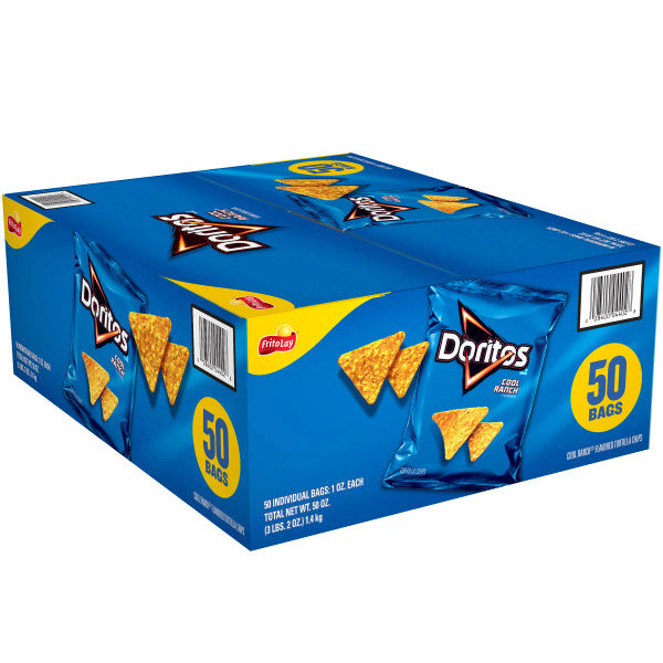 Doritos Cool Ranch Chips 50 ct