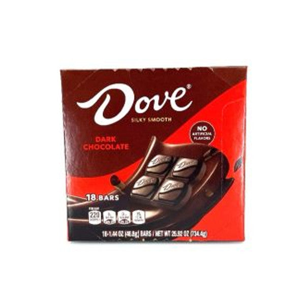 Dove Dark Chocolate 18 ct