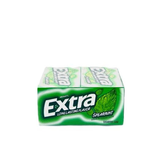 Extra Plenty Pak Spearmint Gum 10/15 ct