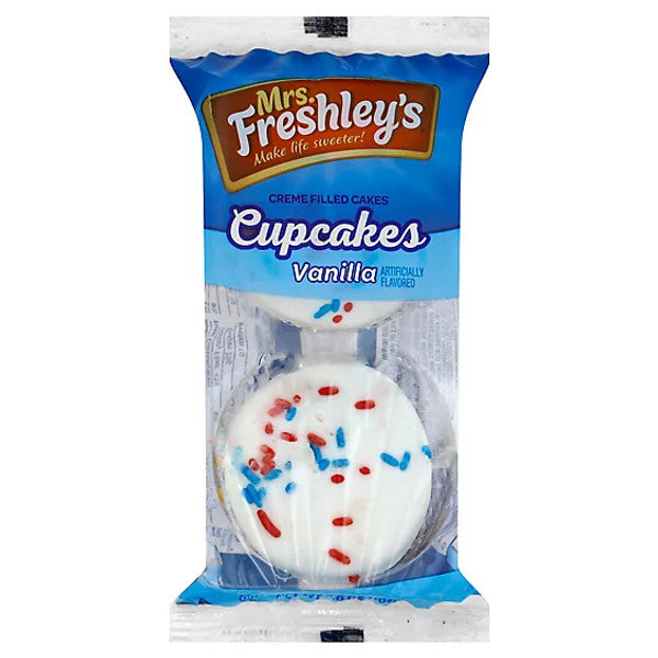 Freshley Vanilla Cupcakes 6/2 PK