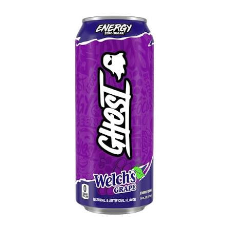 Ghost Welch’s Grape 12/16 oz