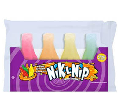 Concord Nik-L-Nip Original Wax Bottles 4 Pak 12/18ct