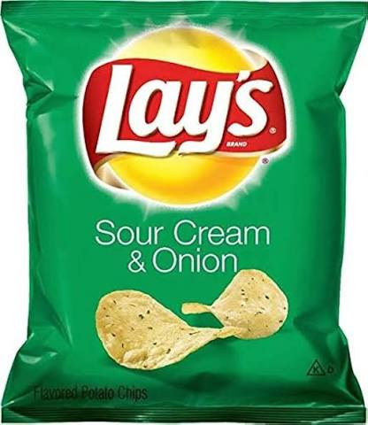 Lay’s Sour Cream & Onion Chips 50ct
