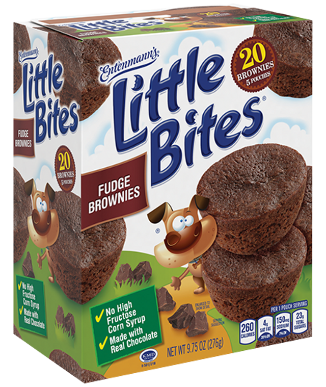 Entemann's Little Bites Fudge Brownies 20 ct