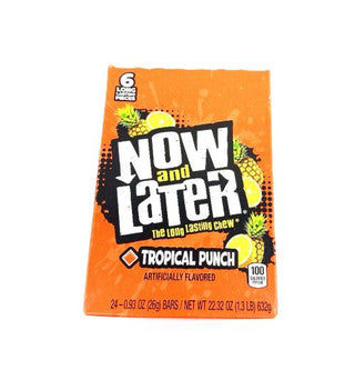 Now & Later Tropical Punch 24 ct