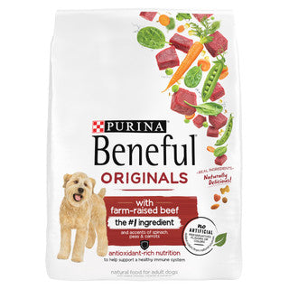 Purina Beneful Originals Beef Flavor 4/3.5 LB