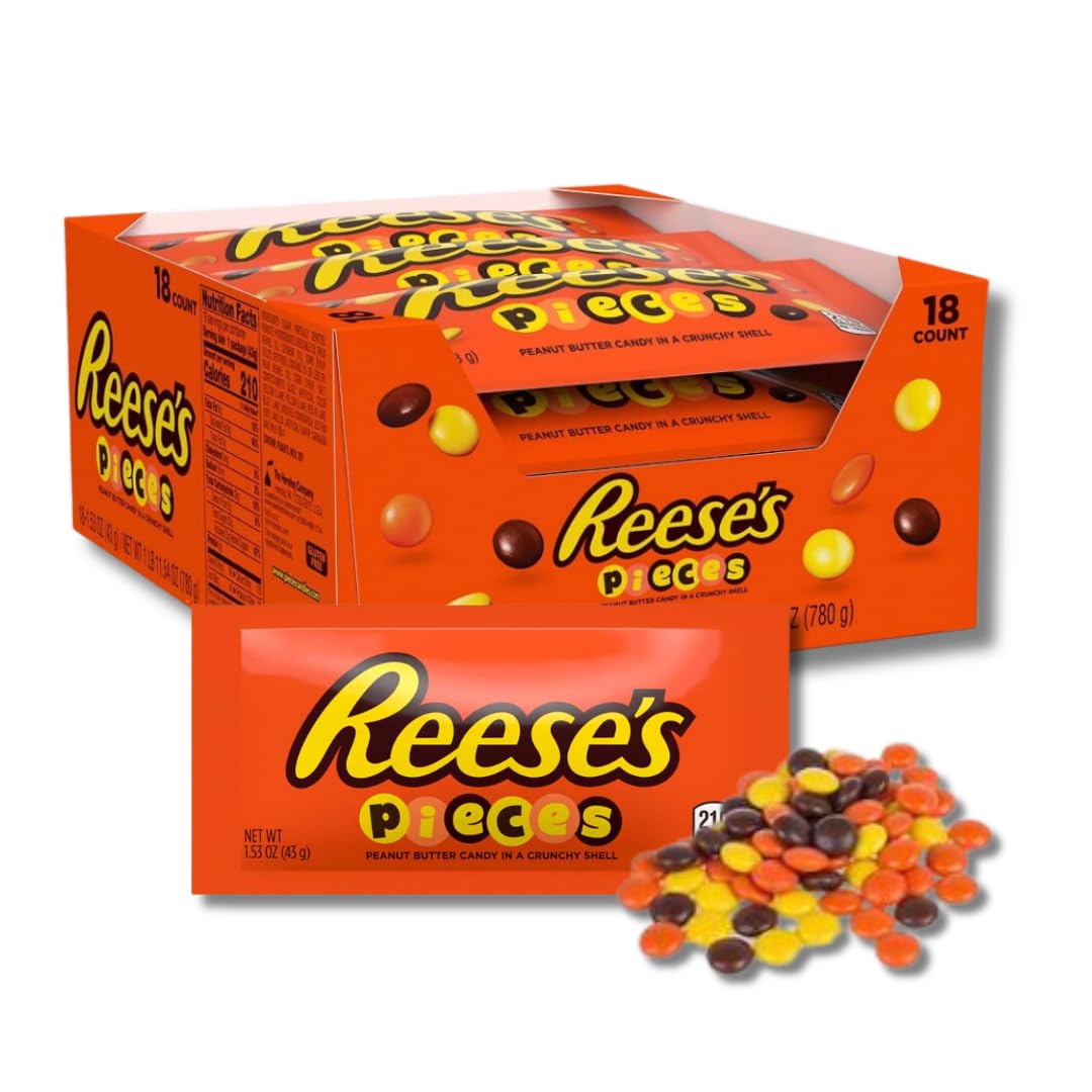 Reese's Pieces Peanut Butter Candies 18 Count