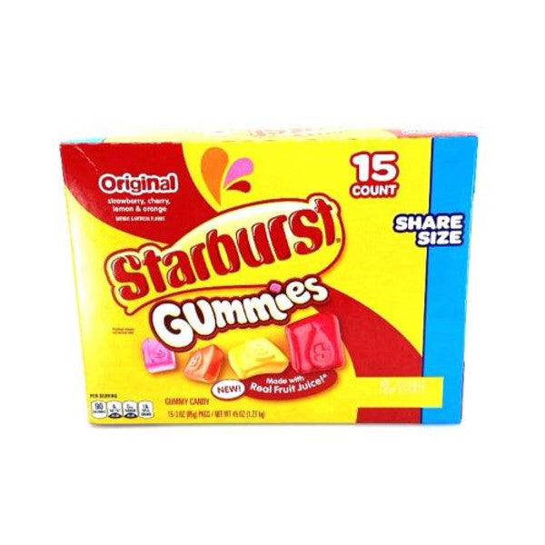 Starburst Gummies Original 15/3.5 oz