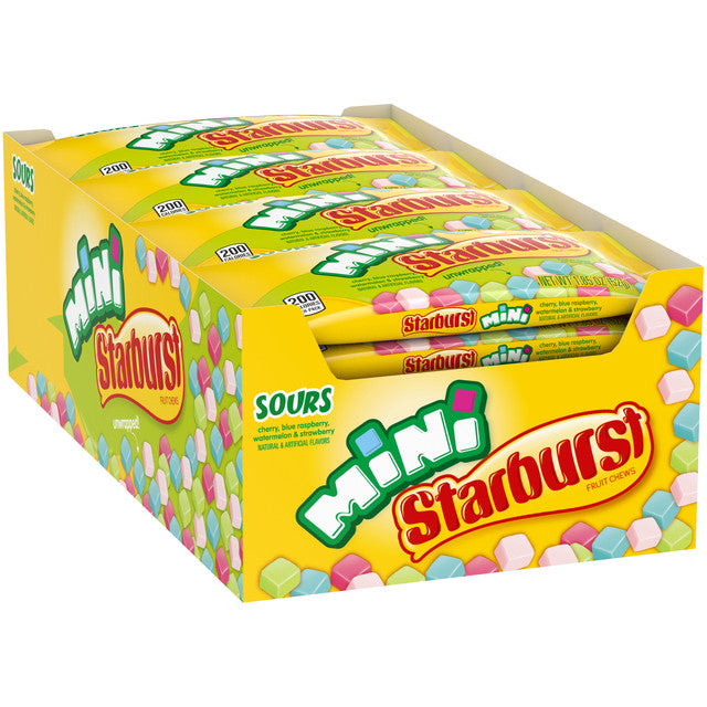 Starburst Mini Sours 24 ct
