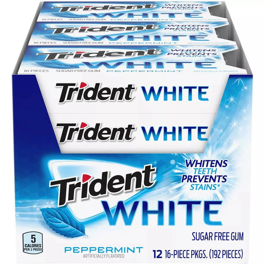 Trident White Val-U-Pak 12 ct