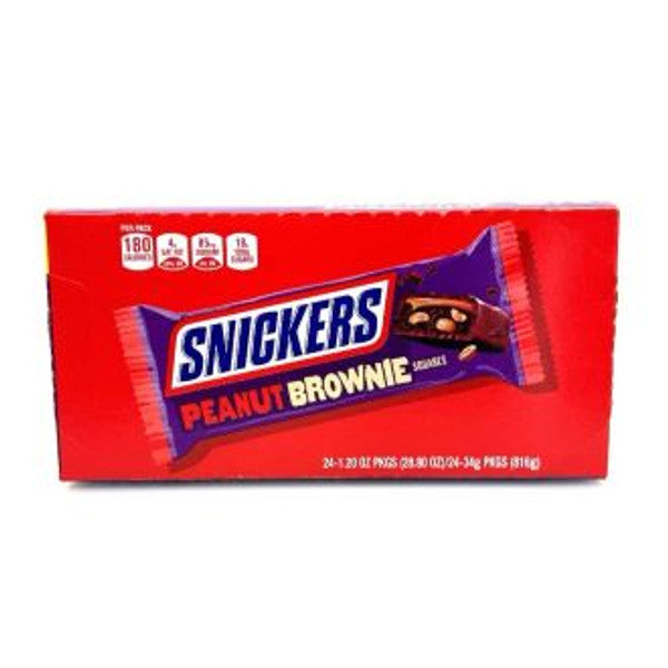 Snickers Peanut Brownie 24 ct