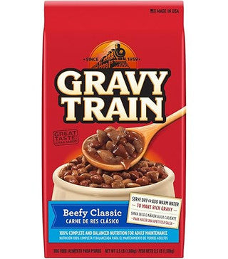 Gravy Train Dog Food 4/3.5 LB