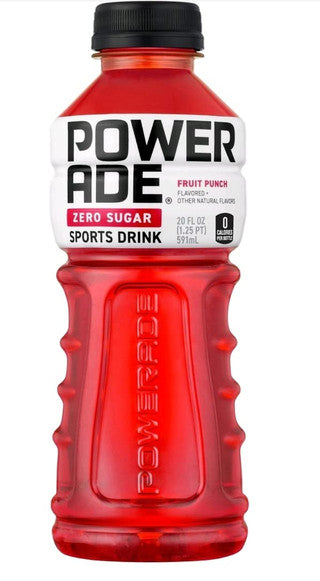 Powerade Zero Fruit Punch 24/20 oz