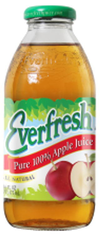 Everfresh Apple Juice 12/16 oz
