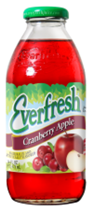 Everfresh Cranberry/Apple Juice 12/16 oz