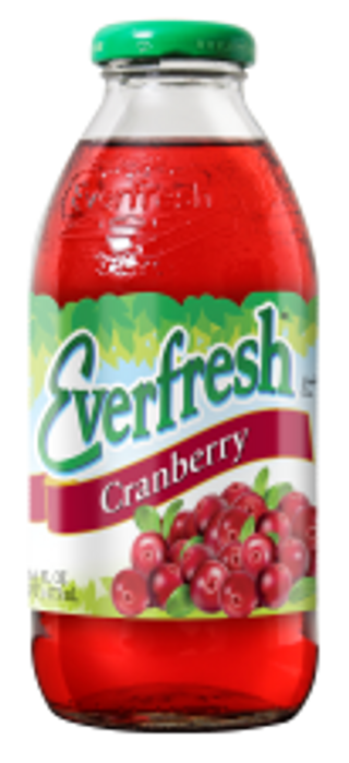 Everfresh Cranberry Juice 12/16 oz