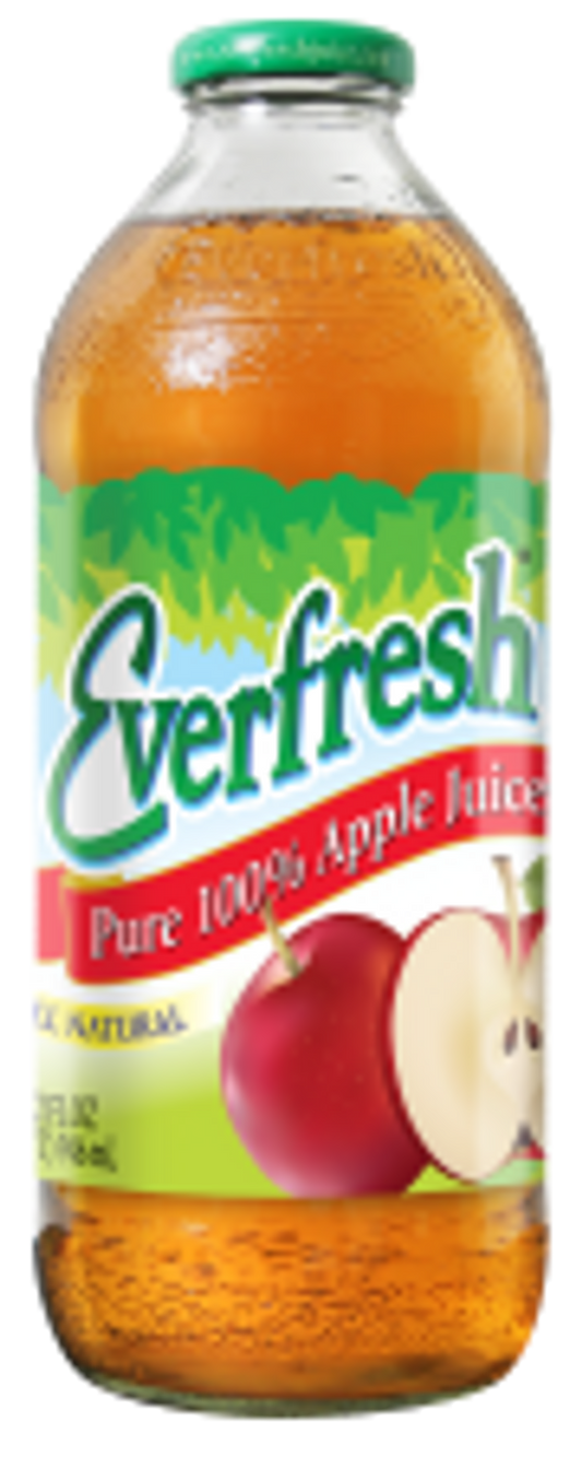 Everfresh Apple Juice 12/32 oz