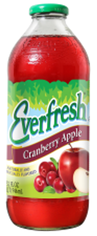 Everfresh Cranb/Apple Juice 12/32 oz