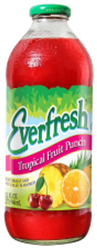 Everfresh Tropical Fruit Punch Juice 12/32 oz