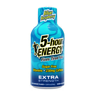 5-Hour Energy Extra Strength Blue Raspberry 12 ct
