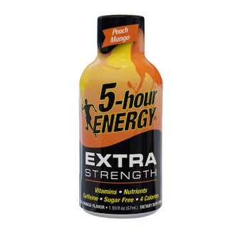 5-Hour Energy Extra Strength Peach Mango 12 ct