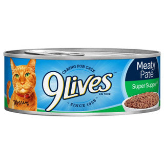 9Lives Cat Food Super Supper 6/5.5 oz