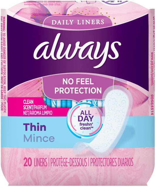 Always Liners 12/20 ct