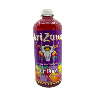 Arizona Fruit Punch Bottle 12/34oz