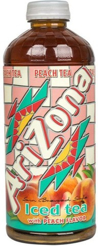 Arizona Peach Bottle 12/34 oz