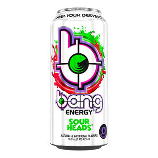 Bang Energy Sour Heads 12/16 oz