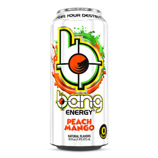 Bang Energy Peach Mango 12/16 oz