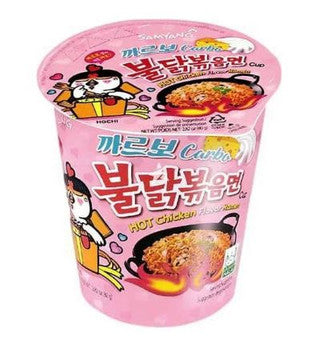 Buldak Cup Carbonara ( Pink ) 6/2.46 oz