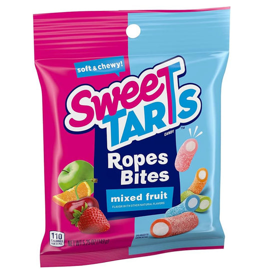 SweeTARTS Rope Bites - Mixed Fruit, 5.25 oz/12 Count