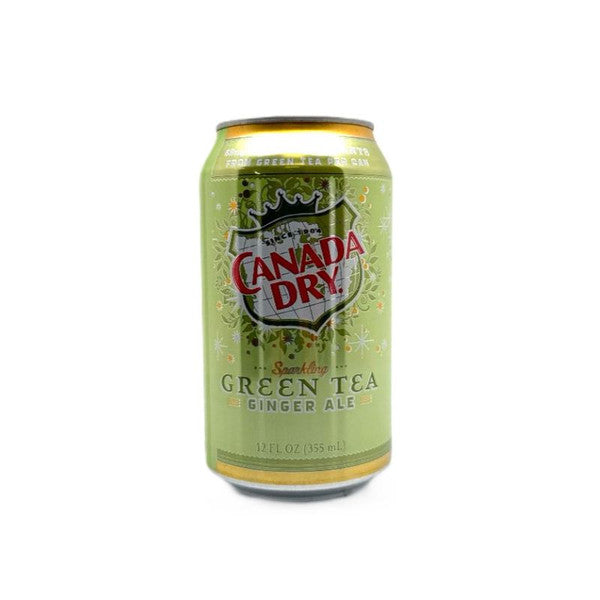 Canada Dry Green Tea Can 24/12 oz