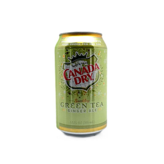 Canada Dry Green Tea Can 24/12 oz
