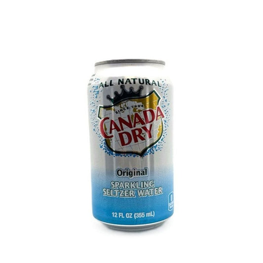 Canada Dry Seltzer Water Can 24/12 oz