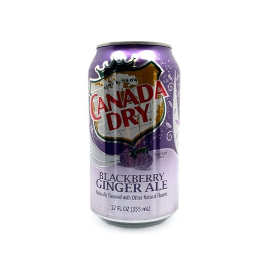 Canada Dry Blackberry Gingerale Can 24/12 oz