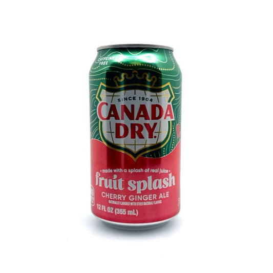 Canada Dry Fruit Splash Can 24/12 oz