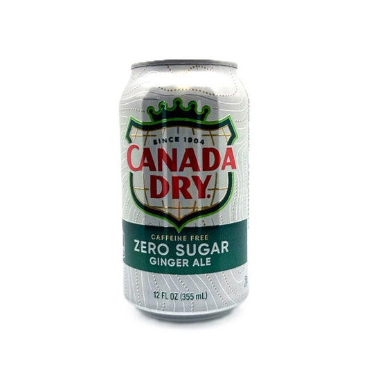 Canada Dry GingerAle Zero Can 24/12 oz