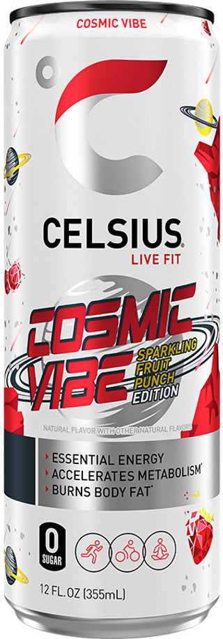 Celsius Cosmic Vibe 12/12 oz