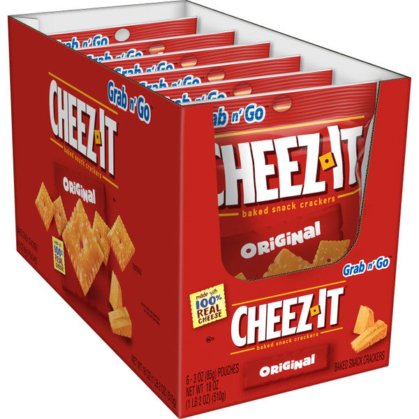 Cheez-It Peg Bag Original 6/3 oz