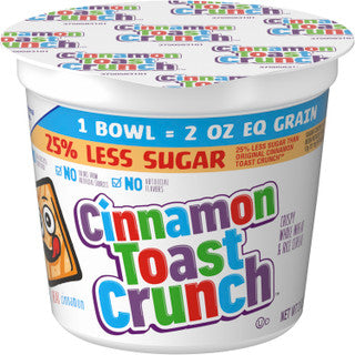 General Mills Cinnamon Toast Crunch Cereal Cup 6 ct